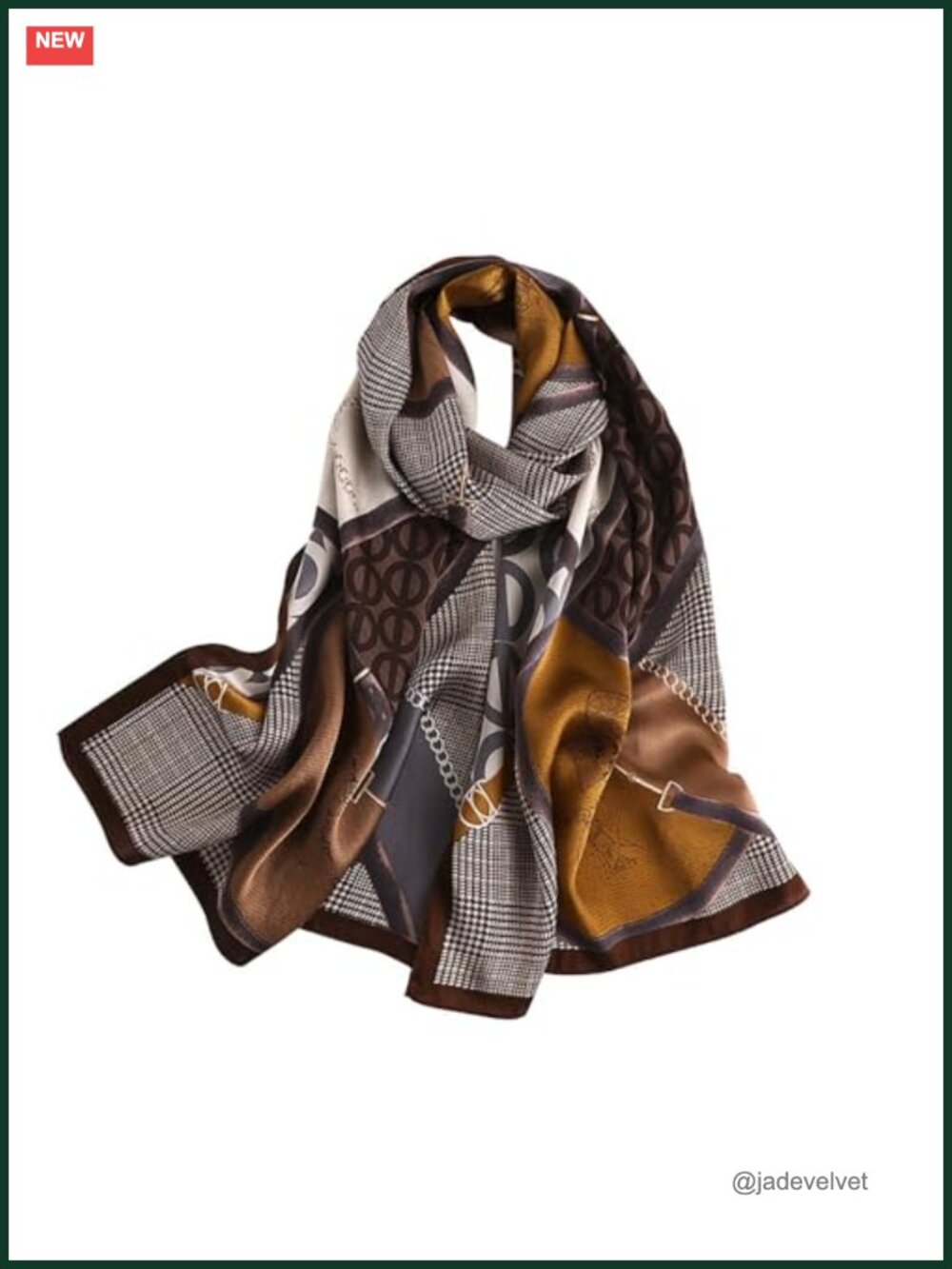 100% Mulberry Silk Long Oblong Scarf Wrap Shawl 67" Lightweight Women